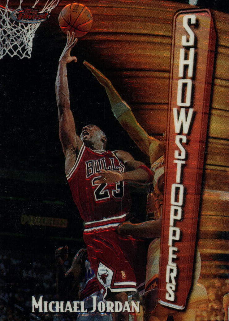 Michael Jordan 1997 Topps Finest #271 Bronze - Base (No Coating 
