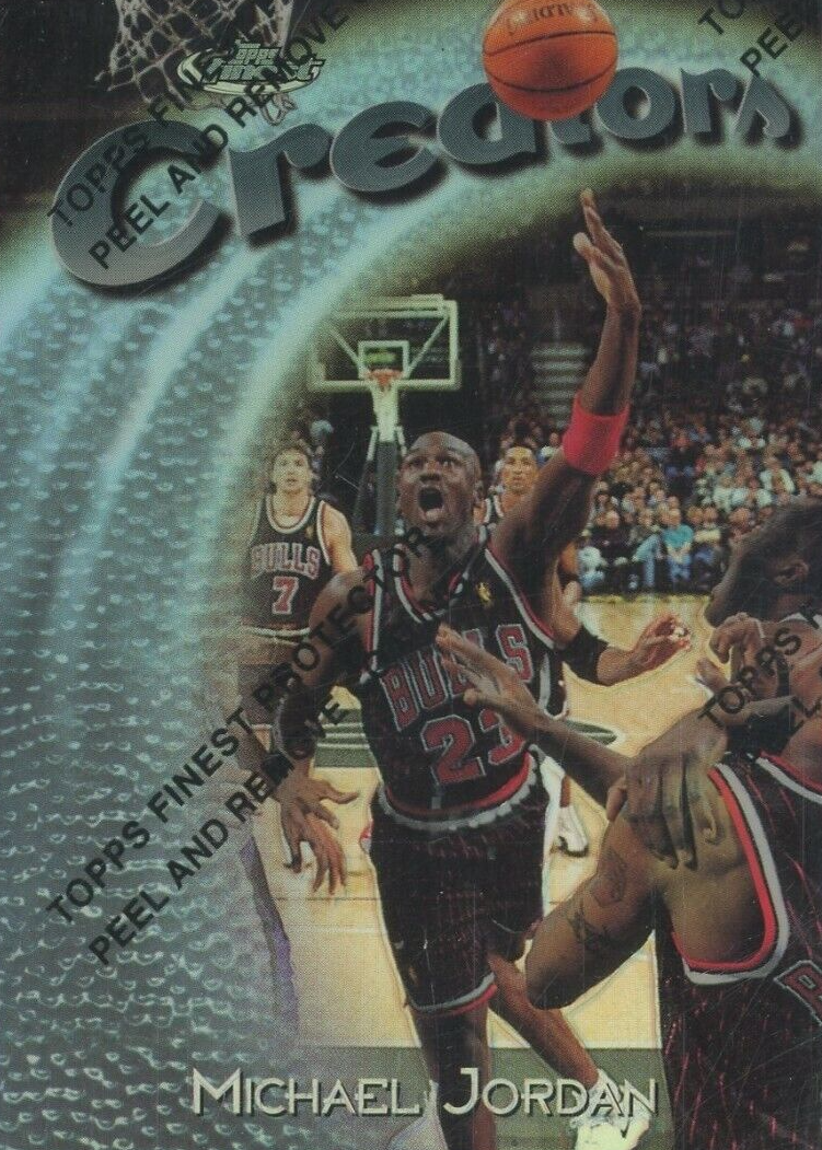 その他 1997-98 Topps Finest JORDAN Creators 1997 Topps Finest Creators w/Coating #287 Michael Jordan