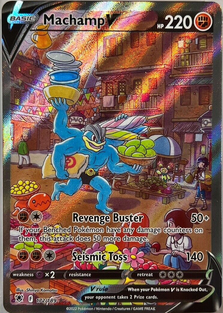 Pokemon Machamp V popular Alternate Full Art Astral Radiance