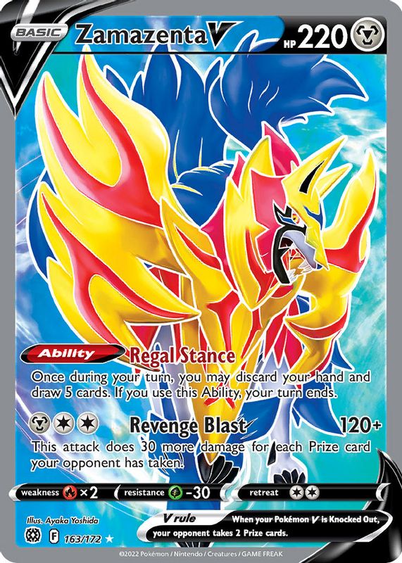 2022 Sword & Shield: Brilliant Stars #163/172 Holo (Full Art)