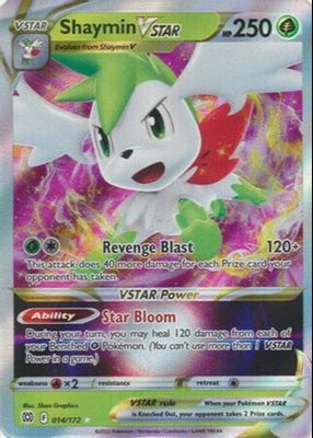 2022 Sword & Shield: Brilliant Stars #014/172 Holo