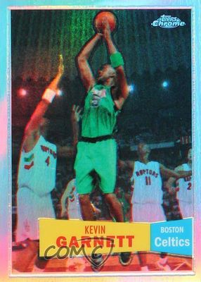 2007 Topps Chrome #20 1957-58 Variation - Refractor /999