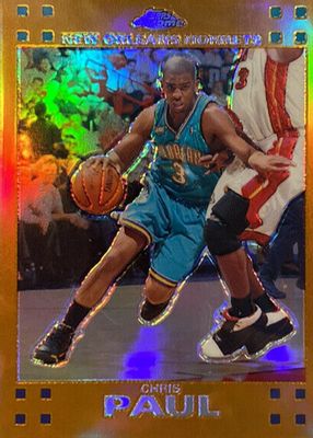 2007 Topps Chrome #40 Orange Refractor /199