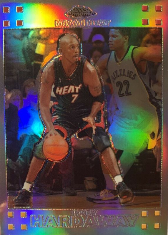 Anfernee Hardaway 2007 Topps Chrome #48 Refractor /999 RAW