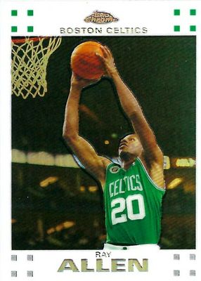 2007 Topps Chrome #9 White Refractor /99