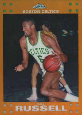 2007 Topps Chrome #6 Orange Refractor /199