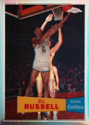 2007 Topps Chrome #6 1957-58 Variation - Refractor /999