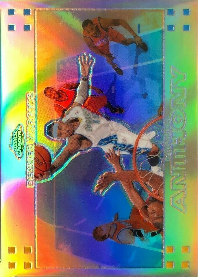 NBAカード　Carmelo Anthony rc refractor NBAカード Carmelo Anthony rc refractor 2003-04 Topps Chrome