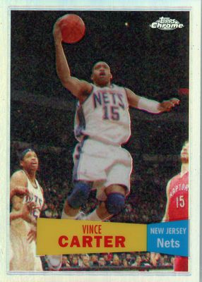 2007 Topps Chrome #28 1957-58 Variation - Refractor /999