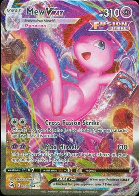 2021 Sword & Shield: Fusion Strike #269/264 Holo (Alternate Art Secret)