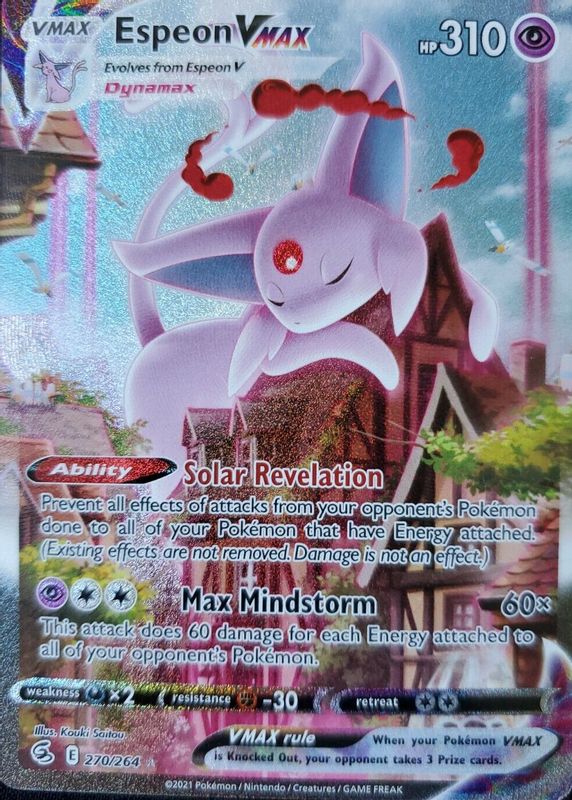 2021 Sword & Shield: Fusion Strike #270/264 Holo (Alternate Art Secret)