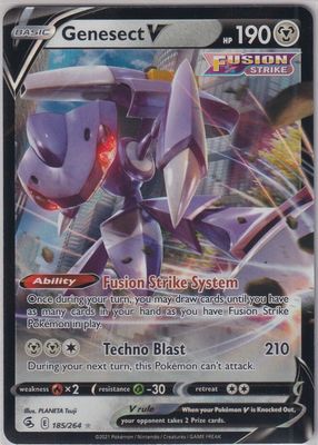 2021 Sword & Shield: Fusion Strike #185/264 Holo