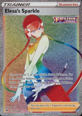 2021 Sword & Shield: Fusion Strike #275/264 Holo (Secret)