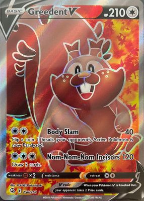 2021 Sword & Shield: Fusion Strike #256/264 Holo (Full Art)