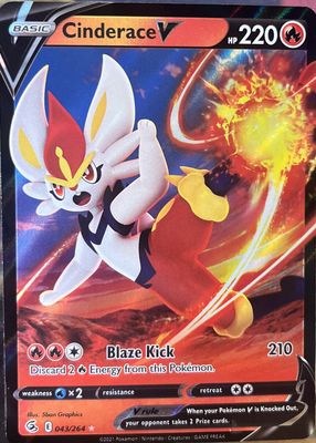 2021 Sword & Shield: Fusion Strike #043/264 Holo