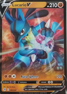 2021 Sword & Shield: Fusion Strike #146/264 Holo