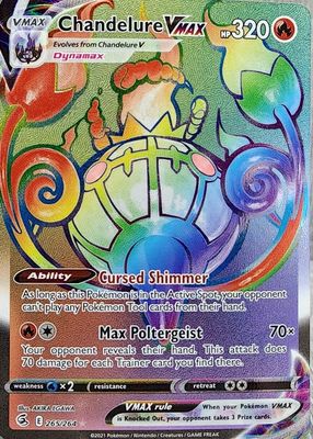 2021 Sword & Shield: Fusion Strike #265/264 Holo (Secret)