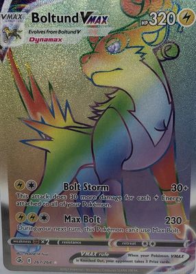 thumbnail image 2 of CGC 9.5 Gem Mint Boltund V Pokemon Fusion Strike 103/264 TCg 2 of 12