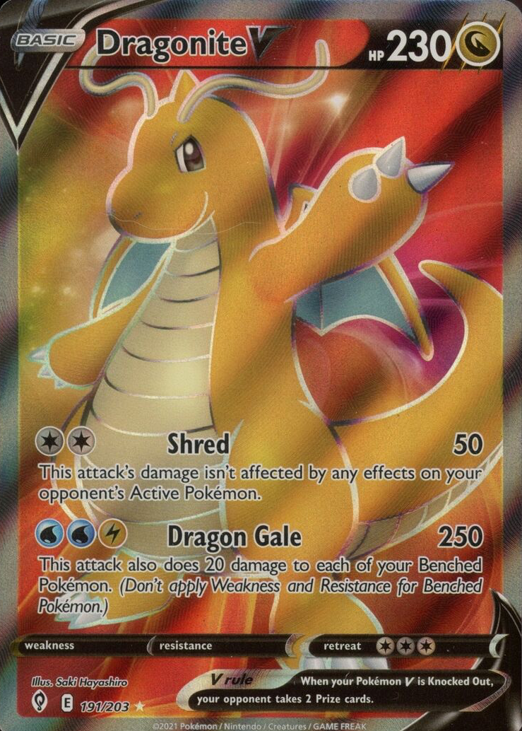 dragonite pokemon card vmax Pokémon TCG: Dragonite V Box — Smoke and Mirrors Hobby
