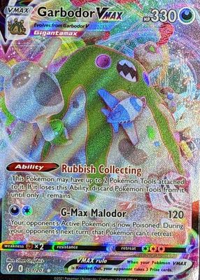 Garbodor VMAX 2021 Sword & Shield: Evolving Skies #101/203 Holo 