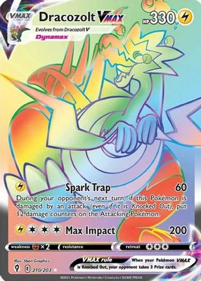 2021 Sword & Shield: Evolving Skies #210/203 Holo (Secret)