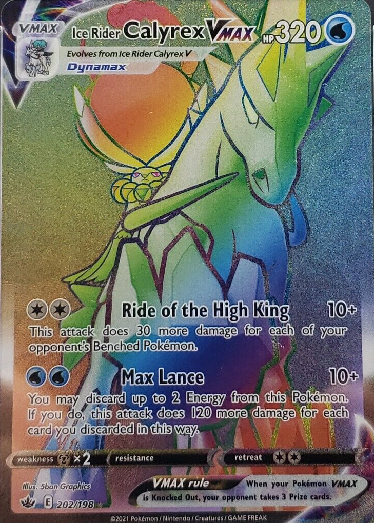 PSA 10 💎 Ice Rider Calyrex VMAX 085/070 Japanese Pokemon