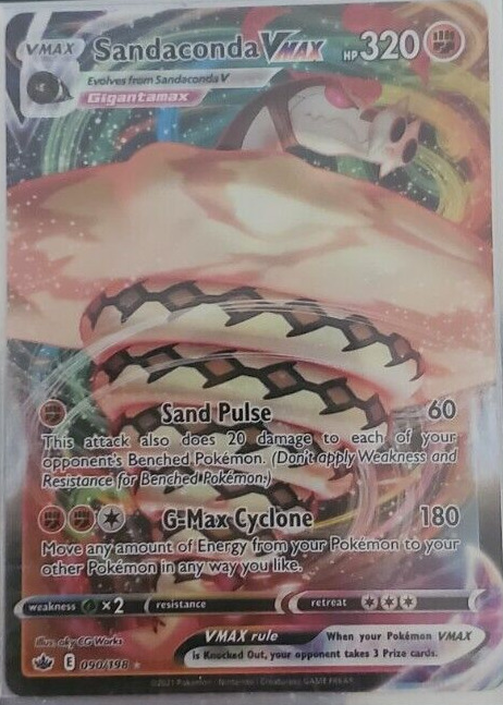 Sandaconda VMAX 2021 Sword & Shield: Chilling Reign #090/198 Holo Price  Guide - Sports Card Investor