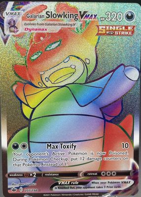 2021 Sword & Shield: Chilling Reign #207/198 Holo (Secret)