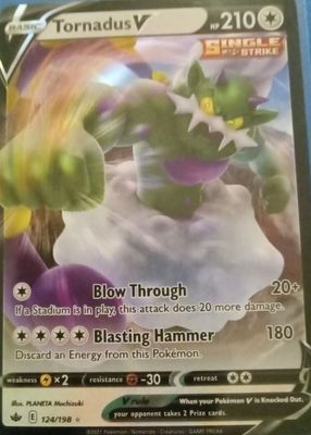 2021 Sword & Shield: Chilling Reign #124/198 Holo