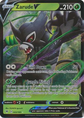 2020 Sword & Shield: Vivid Voltage #022/185 Base