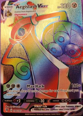 2020 Sword & Shield: Vivid Voltage #190/185 Holo (Secret)