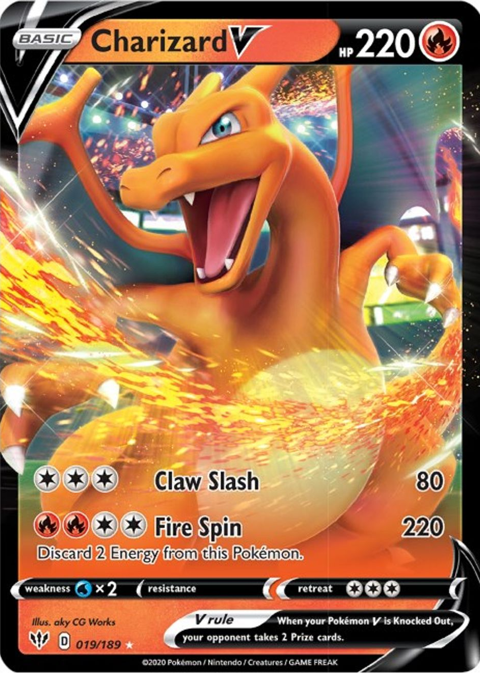 ポケモンカード リザードンV Charizard V ゴールド3枚セット Charizard V RR 014/100 S9 Star Birth - Pokemon Card Japanese | eBay