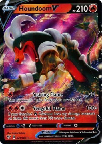 pokemon trading card 3 ring binder Galarian Darmanitan Theme Deck - Darkness Ablaze
