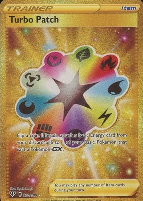 2020 Sword & Shield: Darkness Ablaze #200/189 Holo (Secret)