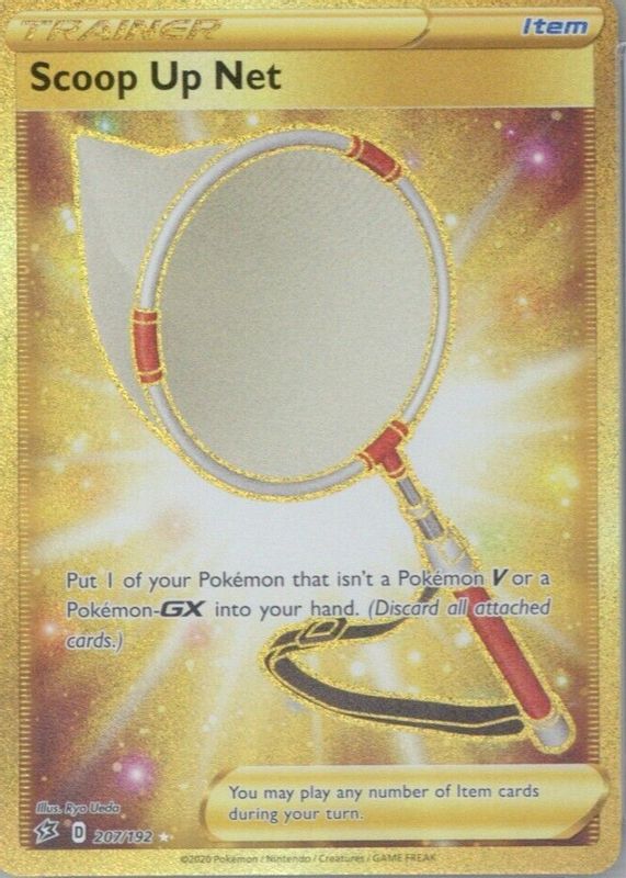 Scoop Up Net 2020 Sword & Shield: Rebel Clash #207/192 Holo (Secret) SGC 10