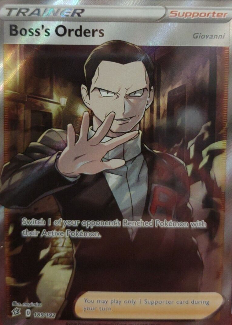 boss orders pokemon card price Amazon.com: Boss's Orders 154/192 - Ultra Rare main image 0