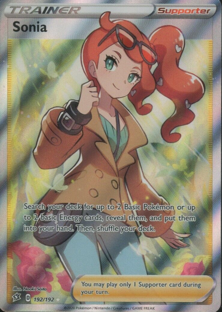 その他 sonia Pokémon Sonia 192/192 Rebel Clash Holo Full Art PSA 10 | eBay