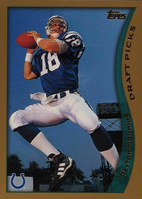 その他 Peyton Manning ROOKIE Peyton Manning Playoff Rookie 2021 Panini NFL Football Card