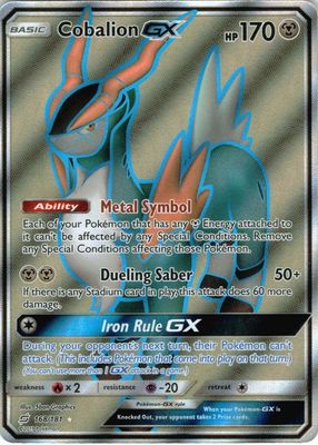 2019 Sun & Moon: Team Up #168/181 Holo (Full Art)