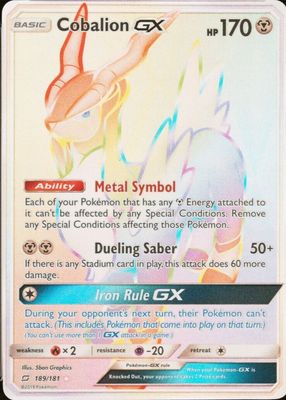 2019 Sun & Moon: Team Up #189/181 Holo (Secret)