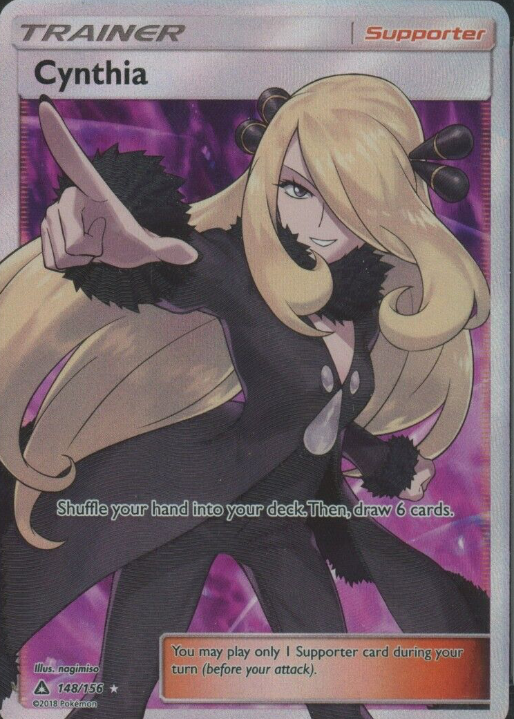 Cynthia 2018 Sun & Moon: Ultra Prism #148/156 Holo (Full Art 