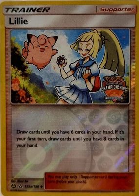 2018 Sun & Moon: Ultra Prism #125a/156 Reverse Holo - Regional Championships STAFF