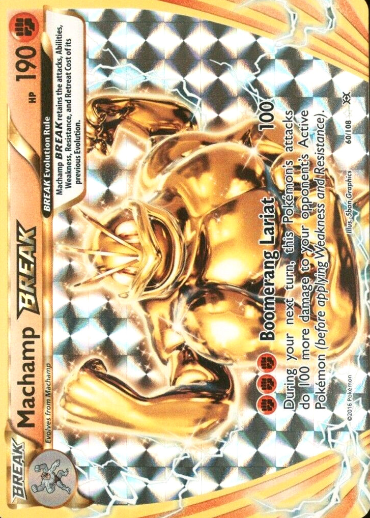 Machamp BREAK 2016 XY: Evolutions #060/108 Holo Price Guide