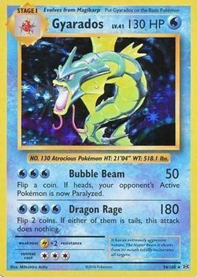 2016 XY: Evolutions #034/108 Holo