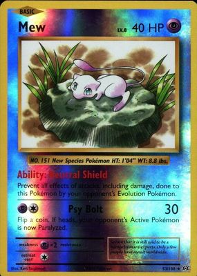 2016 XY: Evolutions #053/108 Reverse Holo