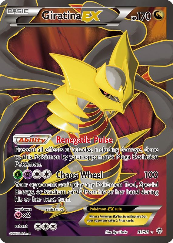 2015 XY: Ancient Origins #93/98 Holo (Full Art)