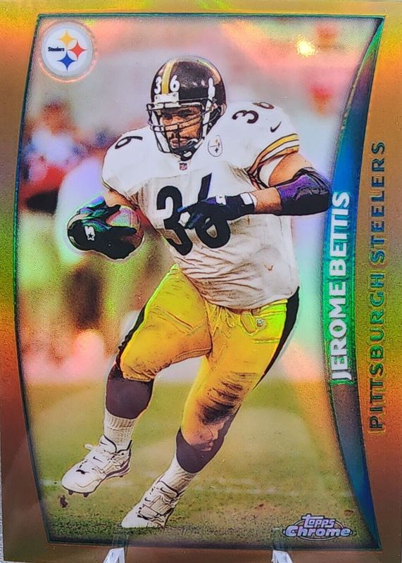 Jerome Bettis 1998 Topps Chrome #140 Refractor RAW