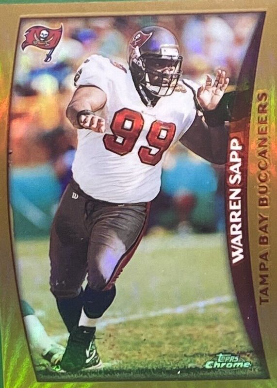 Warren Sapp 1998 Topps Chrome #64 Refractor SGC 9