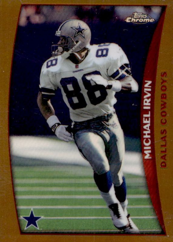 Michael Irvin 1998 Topps Chrome #86 Refractor SGC 9.5