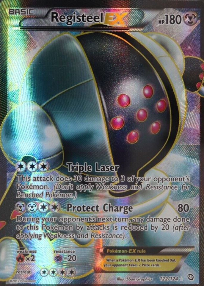 shiny registeel pokemon card 6IV Scarlet and Violet [Psychic] Registeel ex Pokemon Cards Price